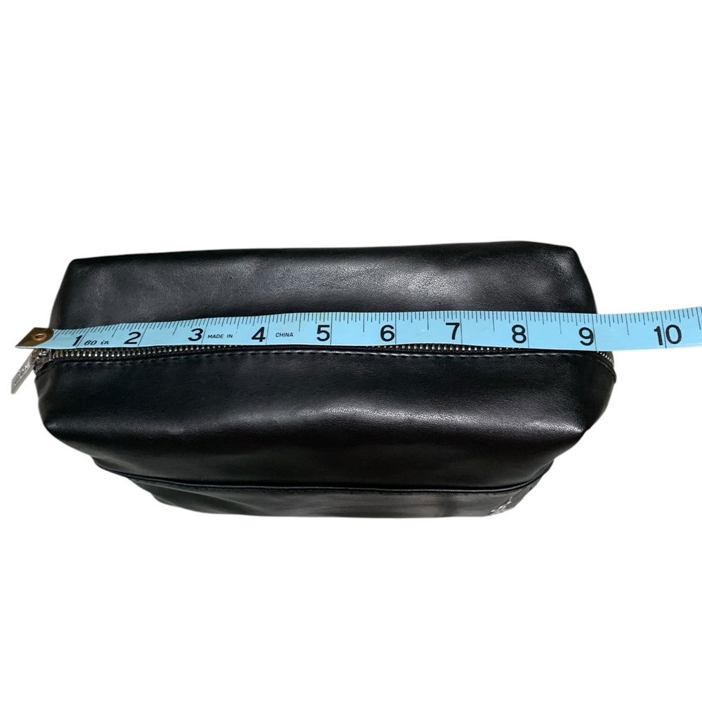 Yves Saint Laurent Black Parfum Cosmetic Bag Sleek Minimalist Design - Picture 3 of 9
